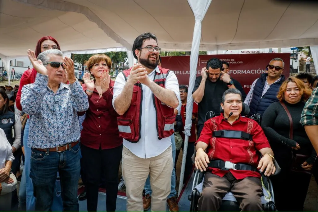 Sigue gobierno de Naucalpan dejando huellas de la transformación en las comunidades