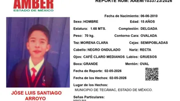 Alerta Amber: Se busca a José Luis Santiago Arroyo; desapareció en Tecámac