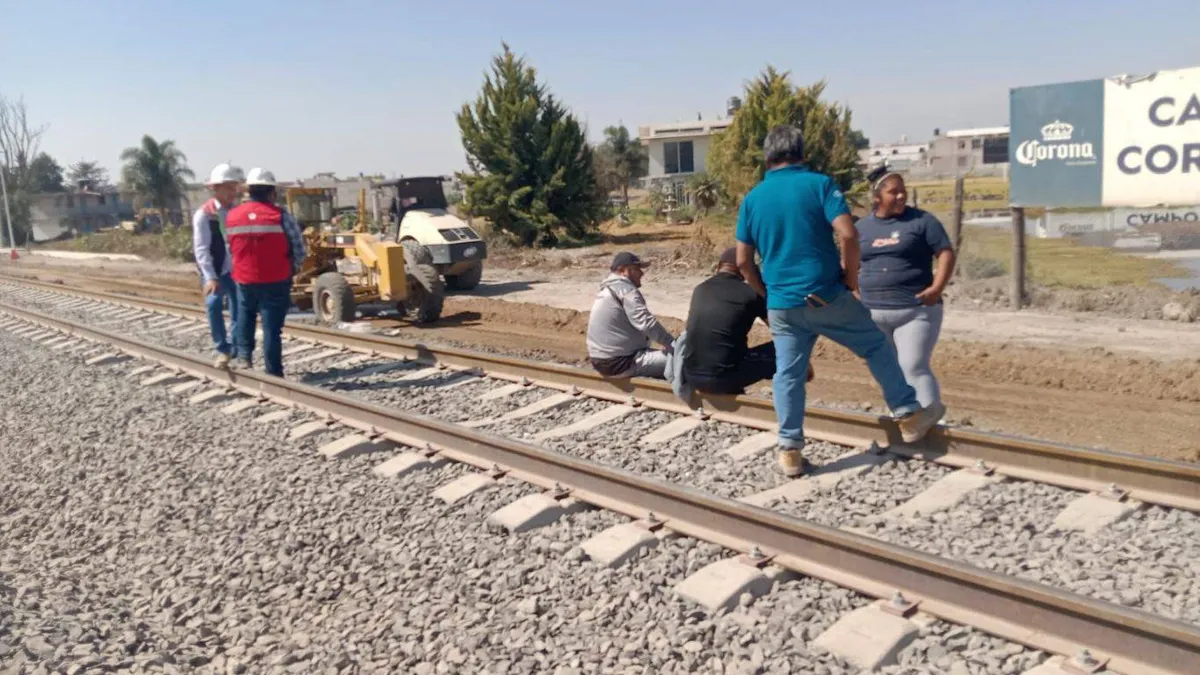 Tultepec: Alistan posada en obras suspendidas del Tren Suburbano