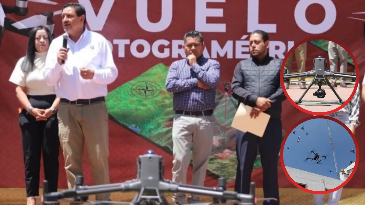 En Chicoloapan realizan vuelo fotogramétrico para ordenamiento territorial