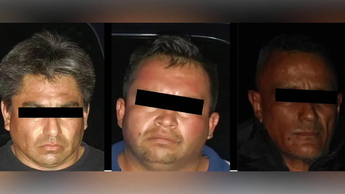 Detenidos tres presuntos ladrones de transporte de carga y secuestró exprés en Edomex