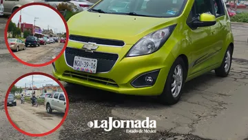 Vecinos califican de intransitable carretera en Zinacantepec; amagan con bloqueo para este lunes