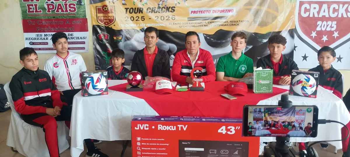 Selección Cracks representará a México en torneo infantil en Brasil