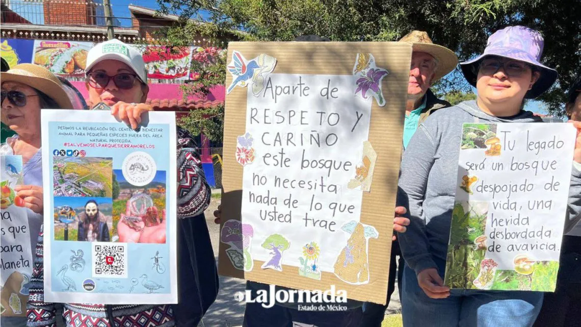 Activistas buscarán amparo contra construcción en Parque Sierra Morelos