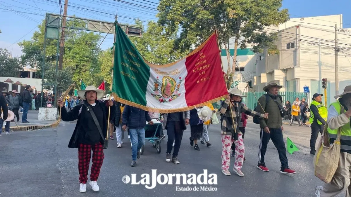 Peregrinación hacia la Basílica un trayecto de agradecimiento y petición