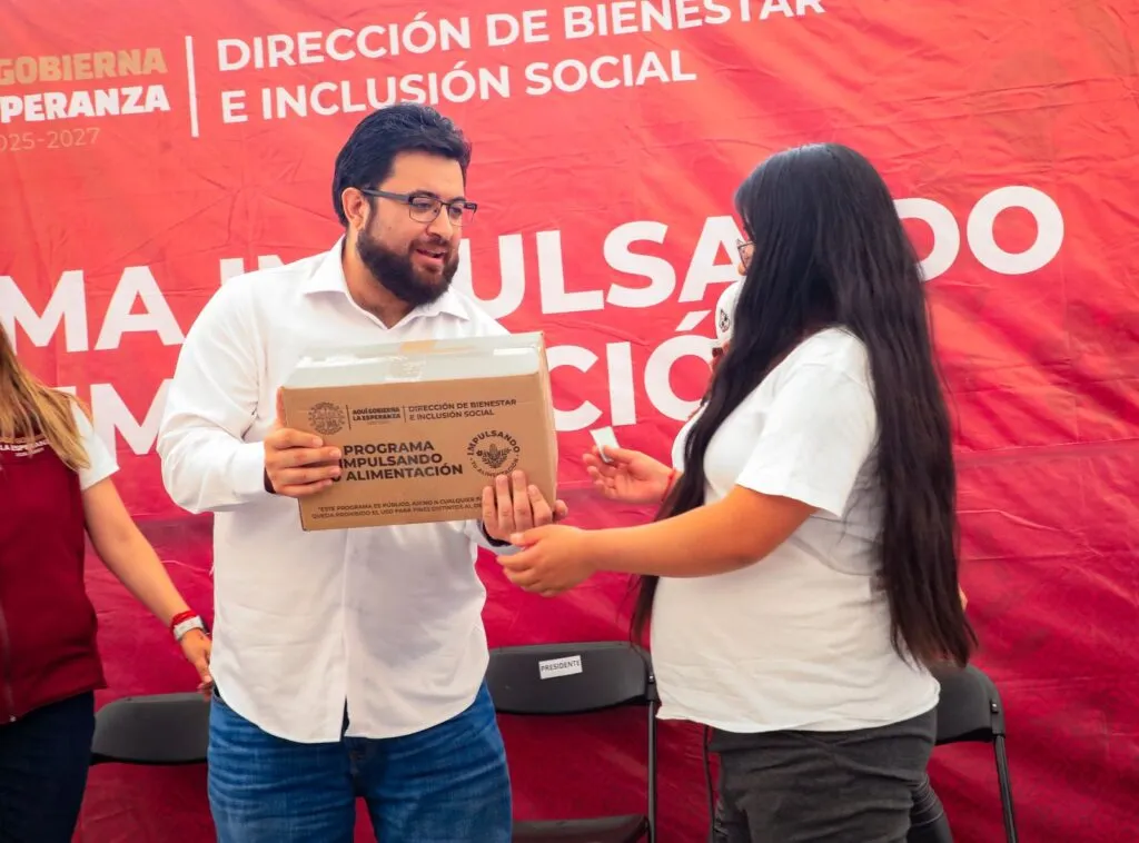 Realiza alcalde Isaac Montoya la entrega de más de 10 mil canastas alimentarias del programa impulsando tu alimentación