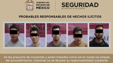 Durante la intervención se aseguró un automóvil y tres motocicletas, posiblemente vinculadas con los hechos.