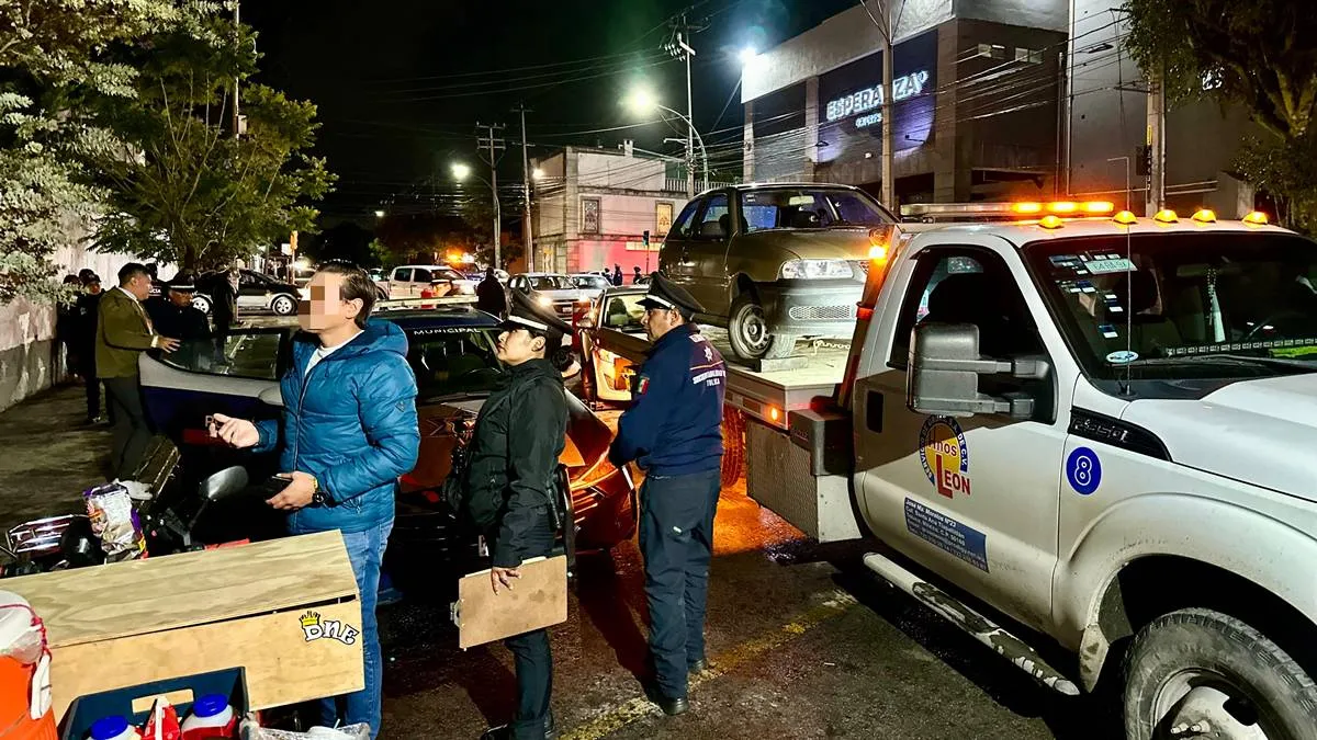 Sancionan a conductores durante operativos de Conduce sin Alcohol