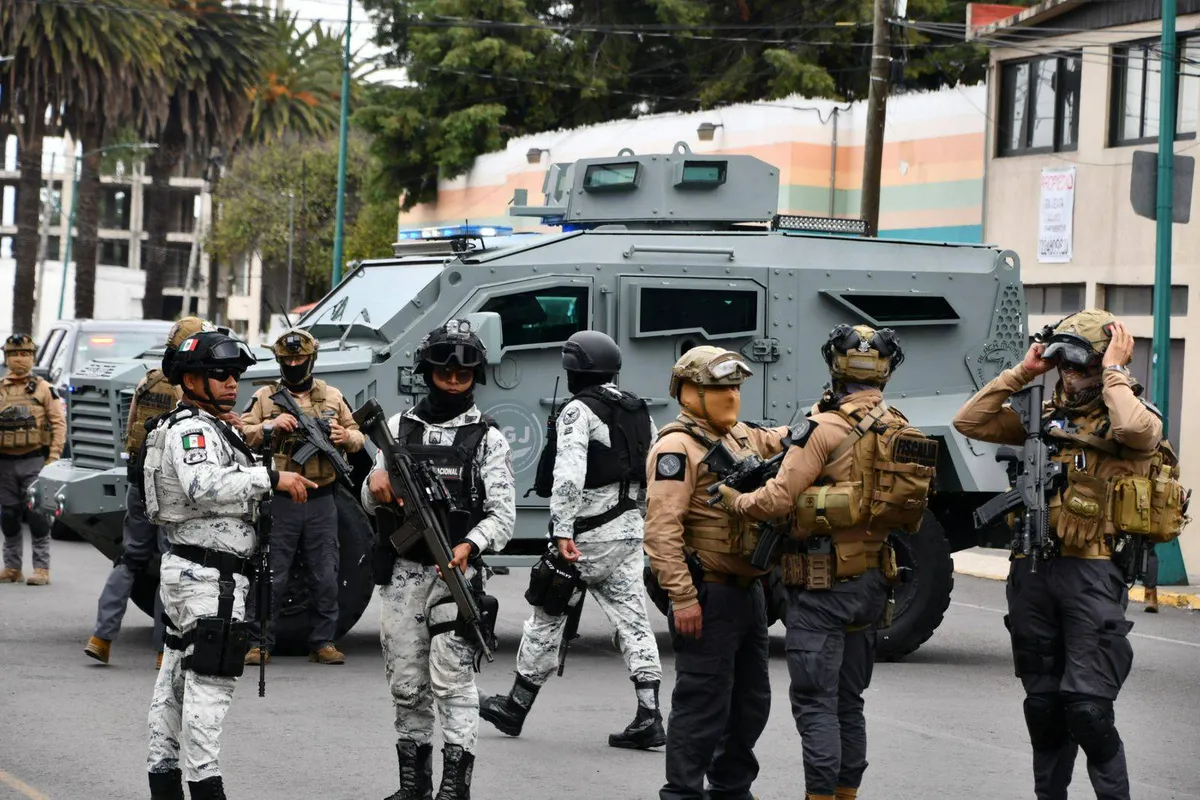 Más de 50 personas fueron detenidas por delitos de alto impacto en Edomex