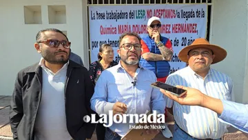 Trabajadores del Laboratorio Estatal de Salud Pública se oponen a nueva titular