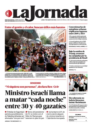La Jornada Nacional | 17 de agosto de 2026