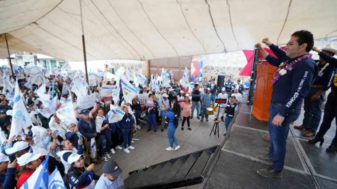 Enrique Vargas acude a cierres en Xonacatlán y Jocotitlán