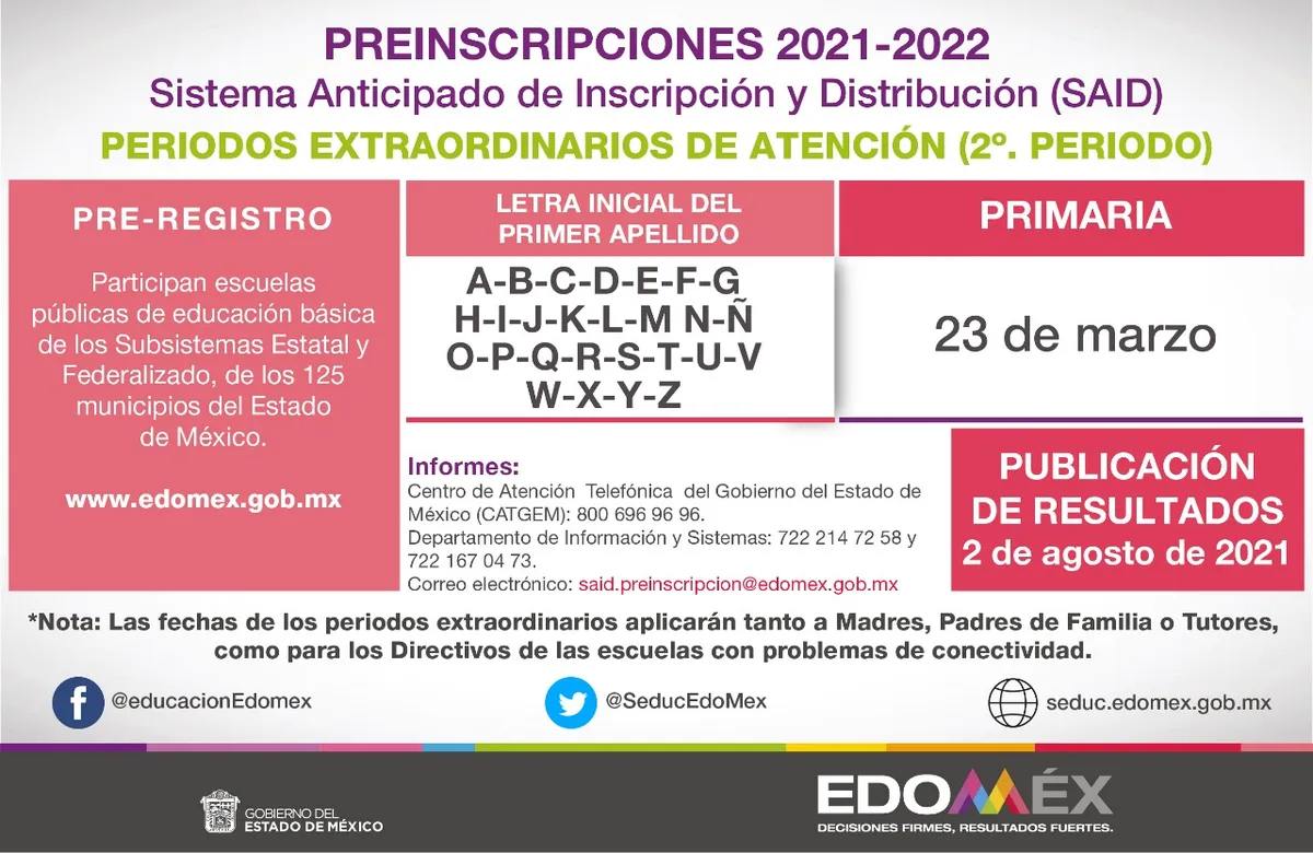 preinscripciones