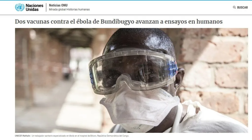 Brote de ébola en República Democrática del Congo, van más de 6 mil casos confirmados