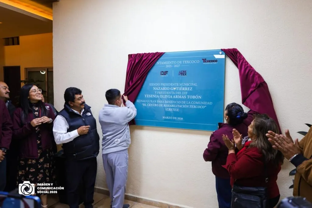 Texcoco inaugura el nuevo CRETEX: 20 años después, se consolida como referente de rehabilitación en el Edomex