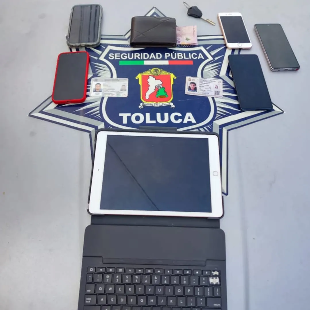 Detienen a tres presuntos “motorratones” en Toluca