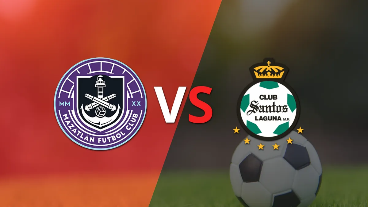 Mazatlán y Santos Laguna empatan en un duelo intenso en el estadio el Kraken