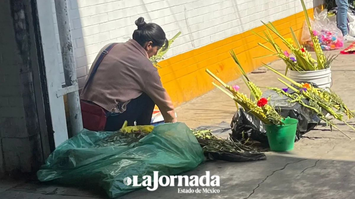 Artesanos esperan aprovechar Domingo de Ramos