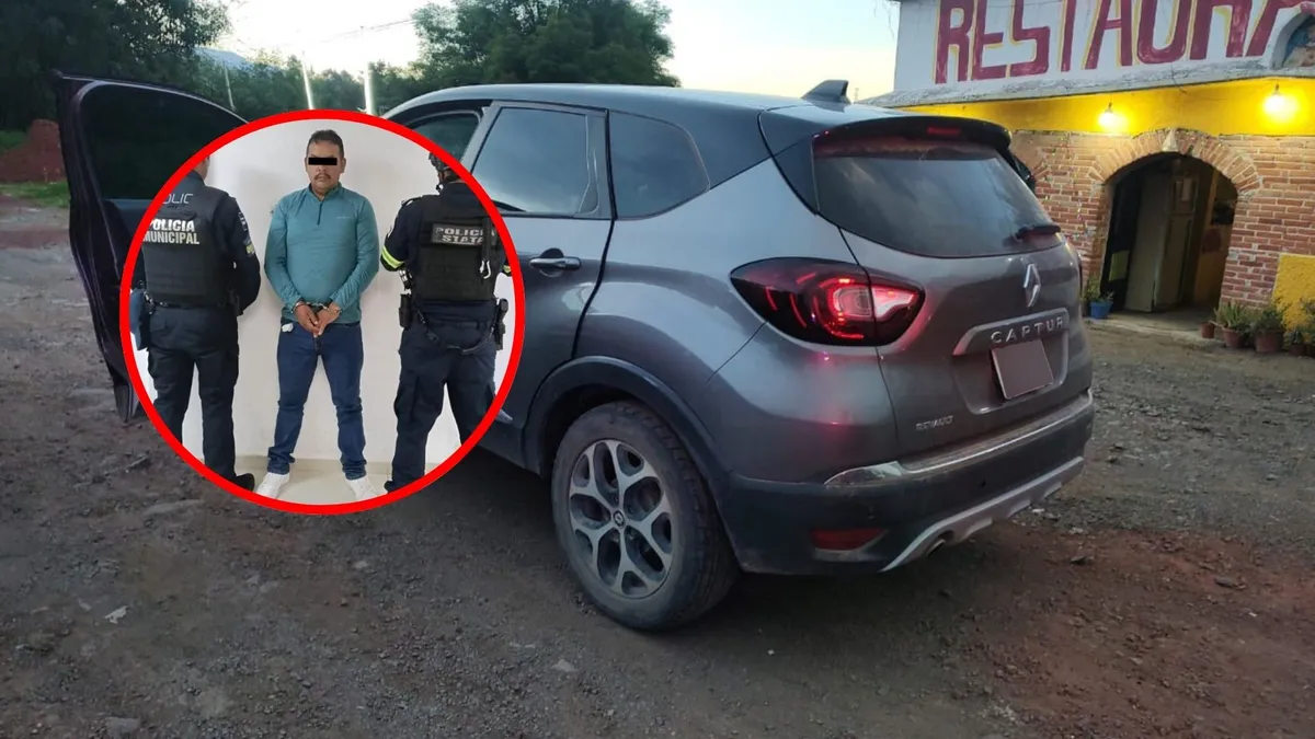 Detienen a hombre presuntamente responsable de extorsión en Edomex