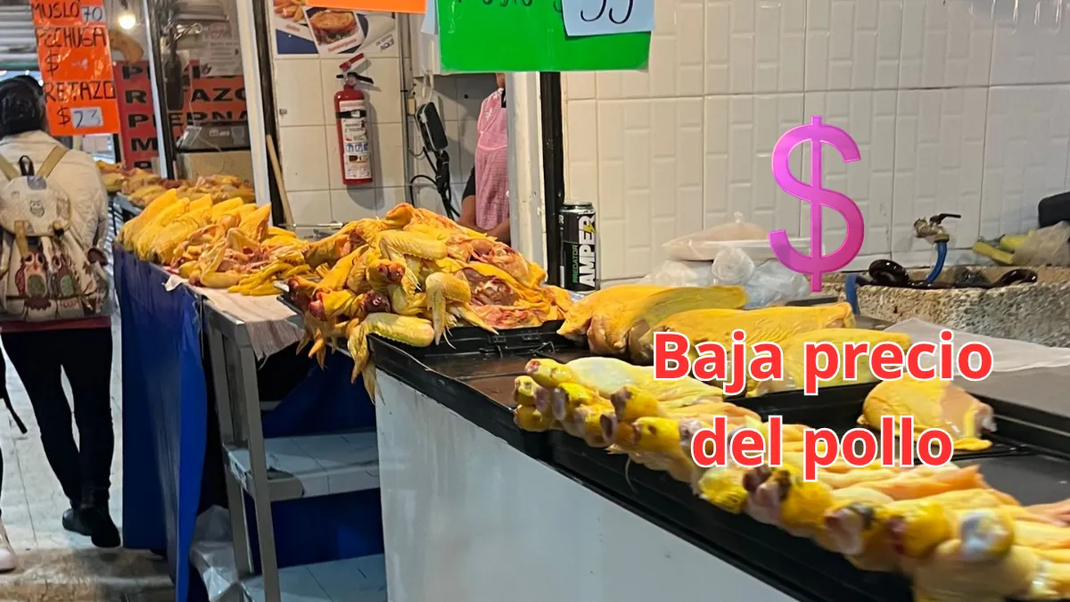 Pollo regresa a uno de sus precios más bajos del año en Edomex [recorrido semanal]