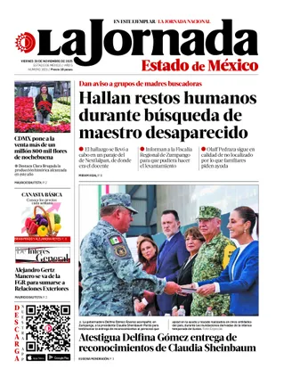 La Jornada Edomex | 28 de noviembre de 2025
