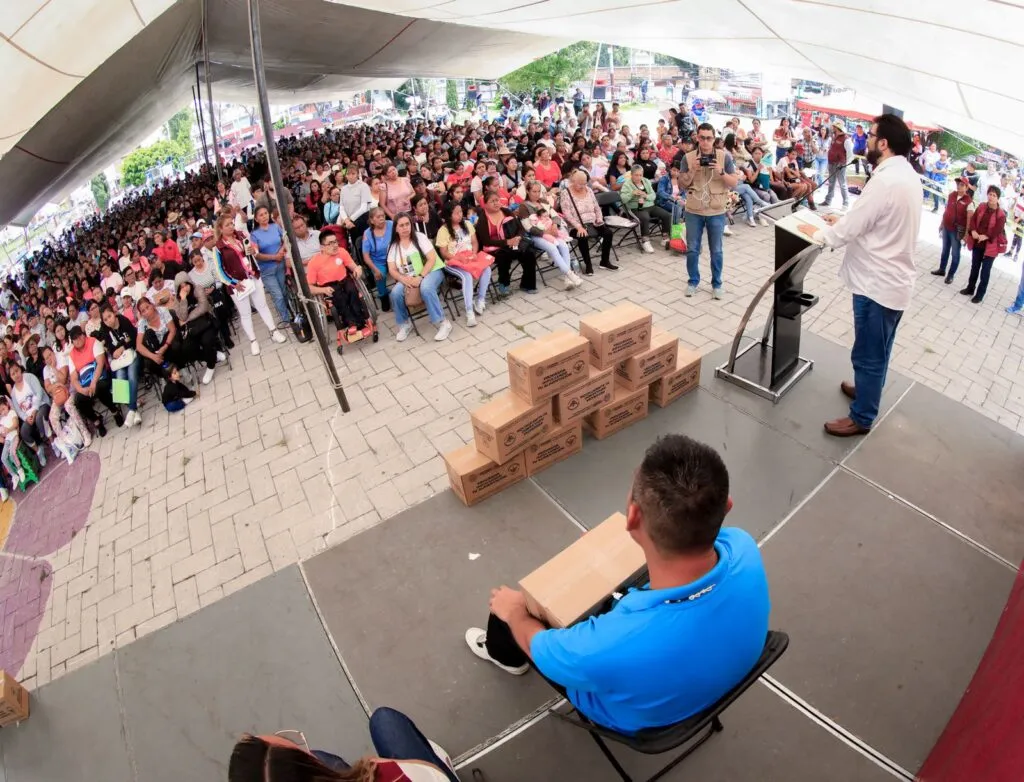 Realiza alcalde Isaac Montoya la entrega de más de 10 mil canastas alimentarias del programa impulsando tu alimentación