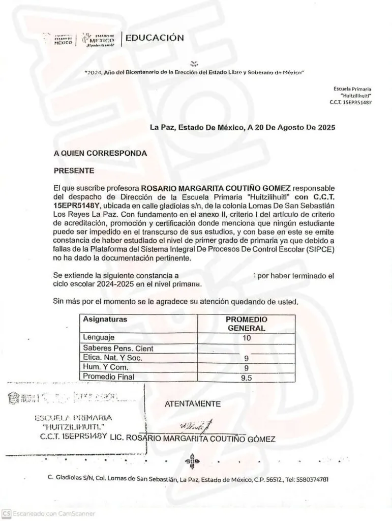 Denuncian presuntas inconsistencias en escuela privada de Atizapán