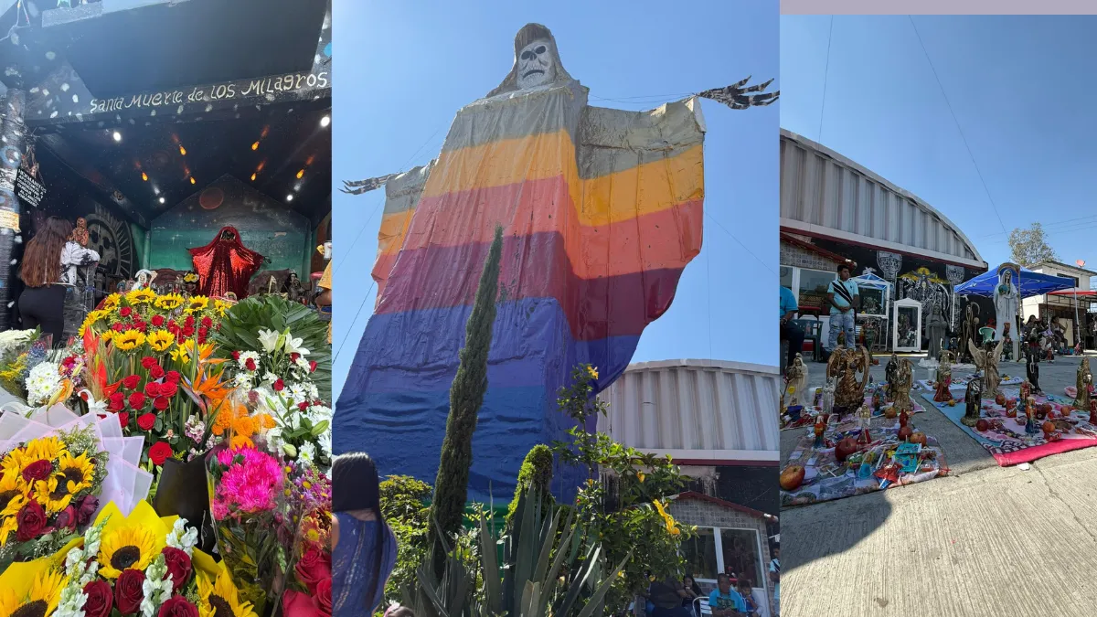 Templo de la Santa Muerte en Tultitlán se prepara para recibir a más de 10 mil fieles esta semana