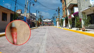Localizan granada de mortero en Melchor Ocampo y activan operativo de seguridad