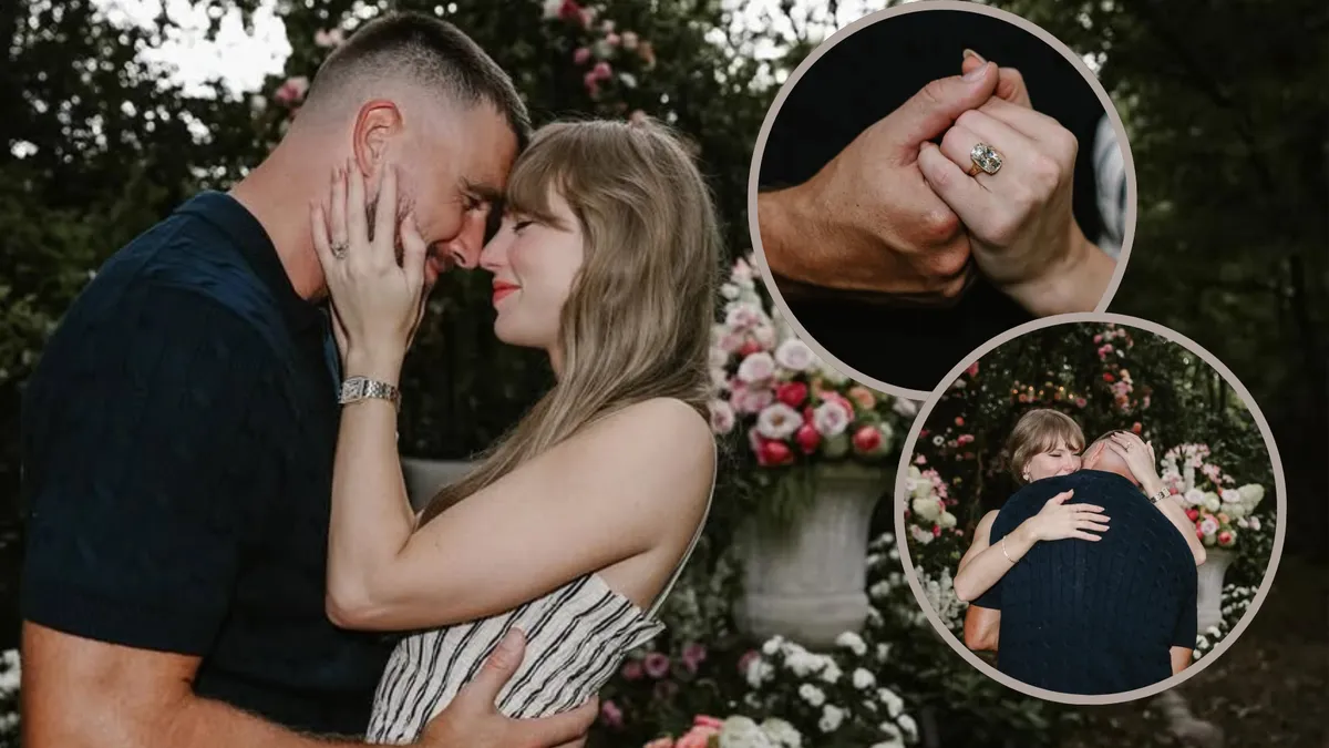 La noticia fue compartida por la pareja este martes a través de Instagram, donde publicaron una serie de fotos de la romántica propuesta.