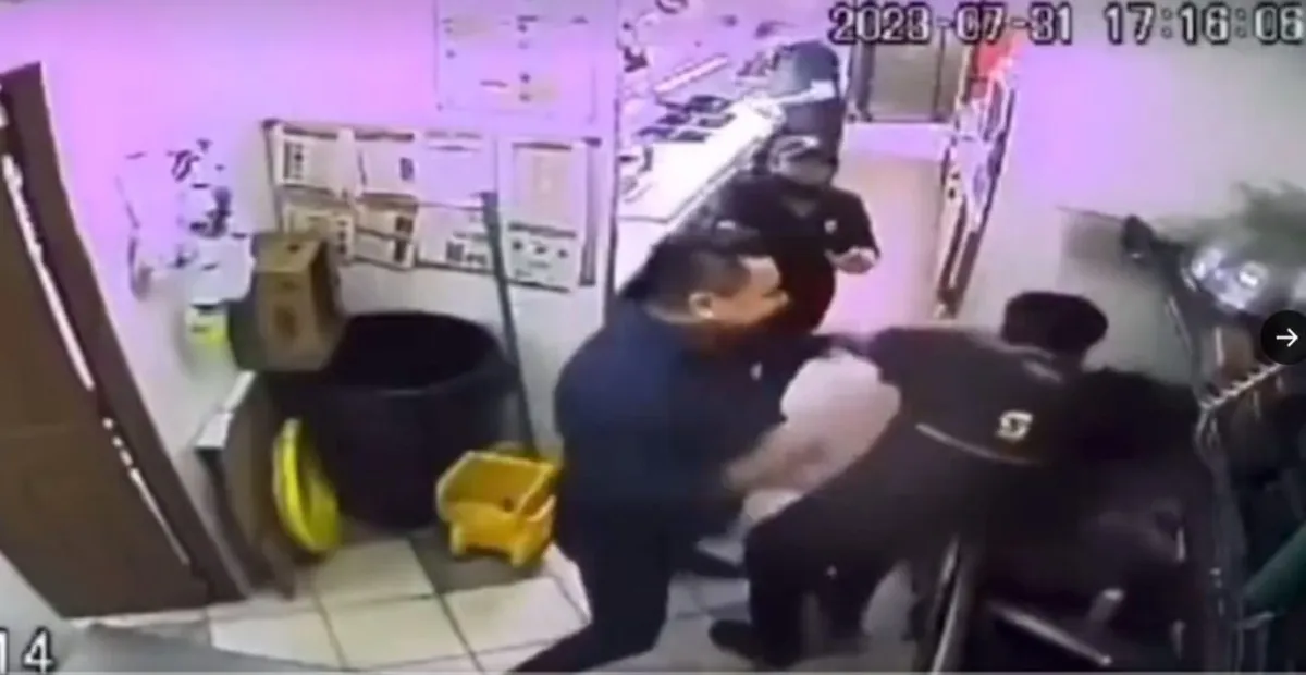 Fernando N es conocido como El Tiburón y es quien agredió al trabajador del Subway.