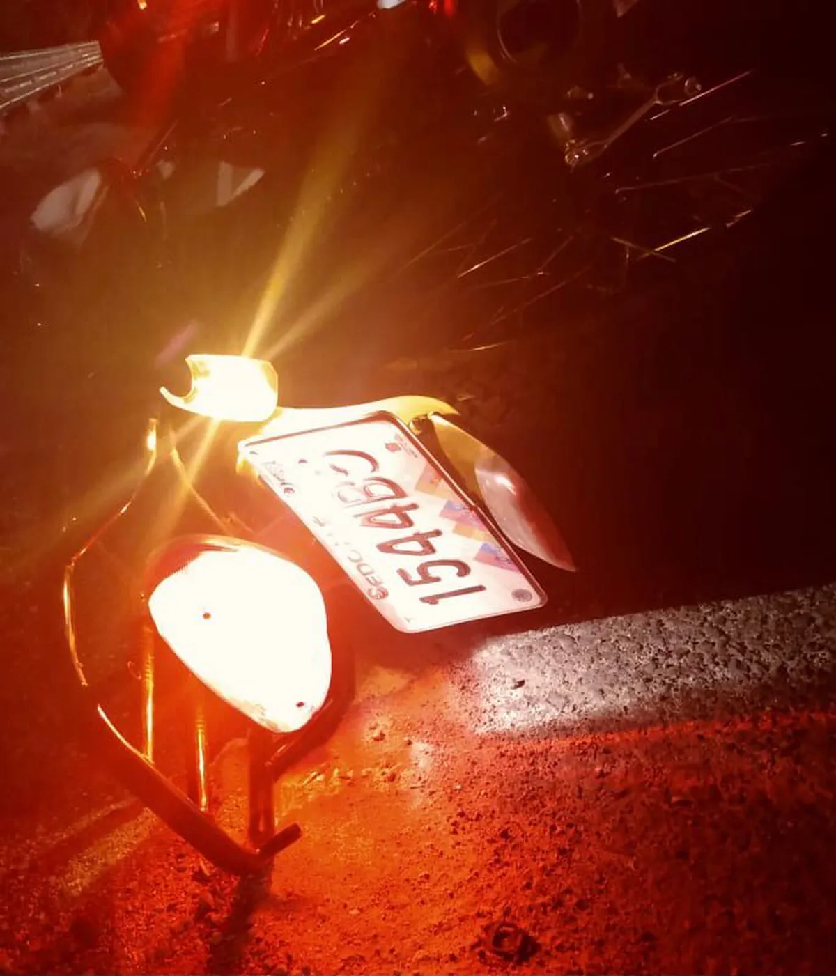 Al parecer las víctimas no portaban el casco de seguridad