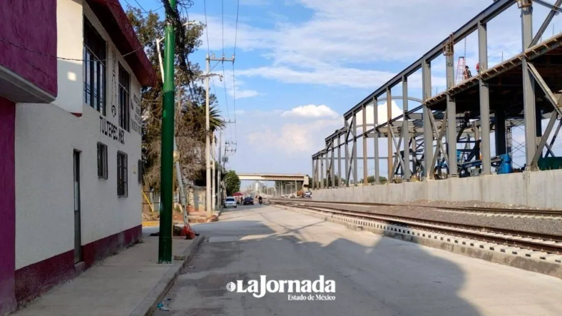 Tultepec: Persiste inconformidad ante construcción del Tren Suburbano