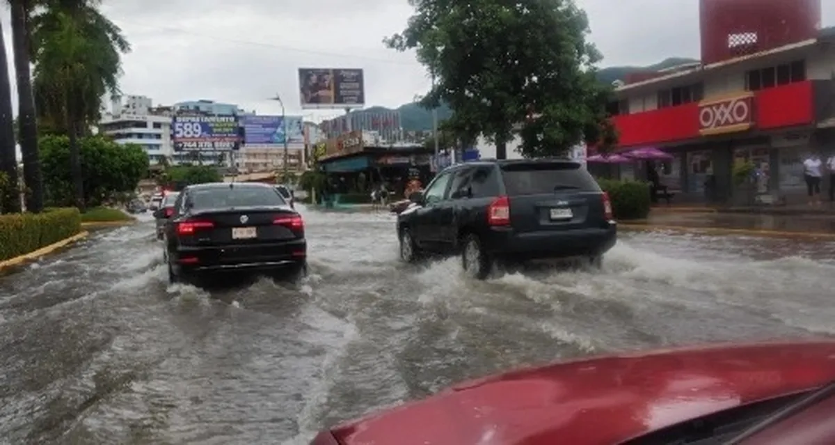 Guerrero: Fuertes lluvias  deja varias viviendas inundadas