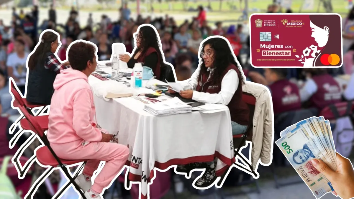 Brigadistas de Mujeres con Bienestar Edomex 2026 realizan visitas domiciliarias para registro y validación de datos.