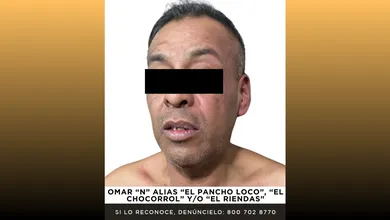El sujeto es señalado como generador de violencia y presunto líder de un grupo delictivo con presencia en la región.