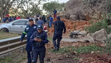 Sube a seis los lesionados por derrumbe en Ixtapan de la Sal