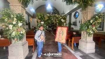 Chimalhuacán: Dedican una semana de celebraciones a la Virgen de Guadalupe