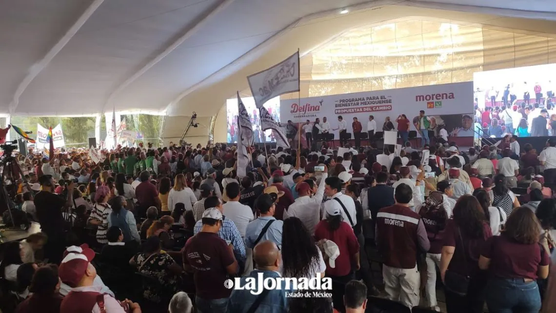 Delfina Gómez propone el programa Bienestar Mexiquense