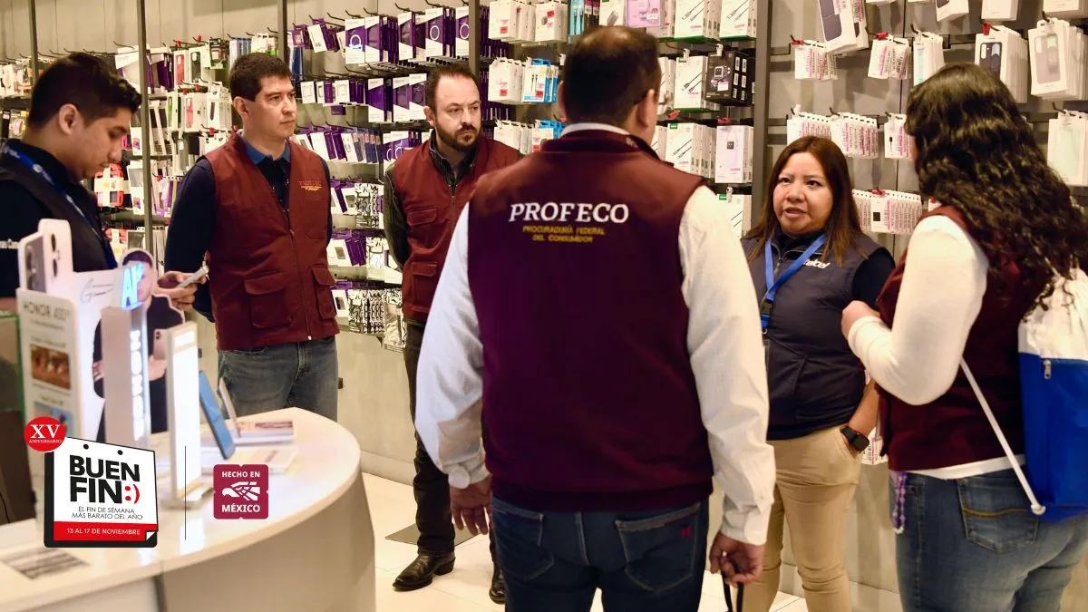 Profeco devuelve más de un millón de pesos tras conciliaciones en El Buen Fin 2025