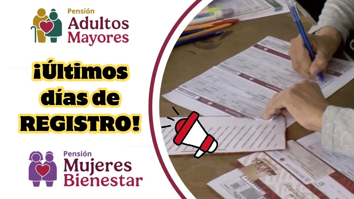 Últimos días para el registro Pensión Adultos Mayores y Mujeres Bienestar: Requisitos