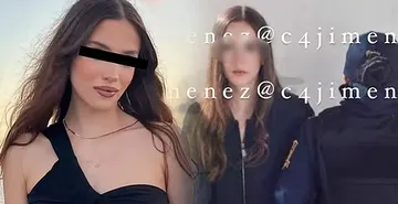 Marianne de 17 años, fue detenida por agredir con un objeto punzocortante a otra joven.