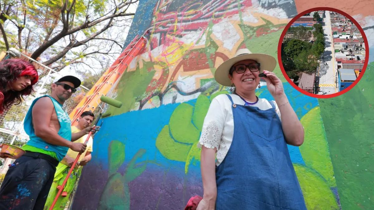 Murales y pinta en viviendas redefinen espacios públicos en Ecatepec