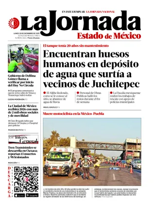 La Jornada Edomex | 29 de diciembre de 2025