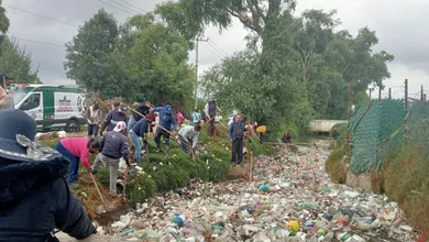 Capulhuac: Retiran más de 12 toneladas de basura en Río Acalote