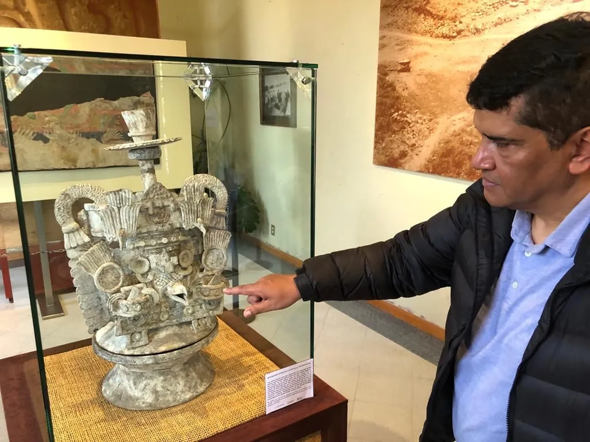 El oráculo de Teotihuacán, último gran hallazgo del arqueólogo Rubén Cabrera