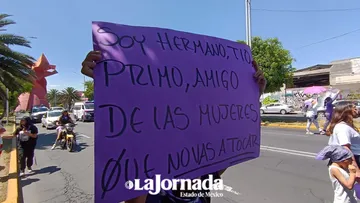 Marea Morada exige fin a la violencia de género