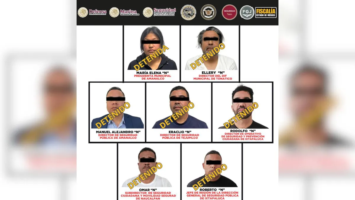 Operativo “Enjambre” golpea al crimen organizado en Edomex