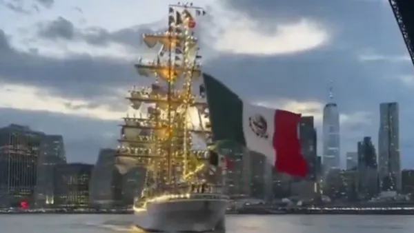 Cadetes se reunirán con familiares tras accidente del Buque Escuela Cuauhtémoc en Brooklyn: Marina
