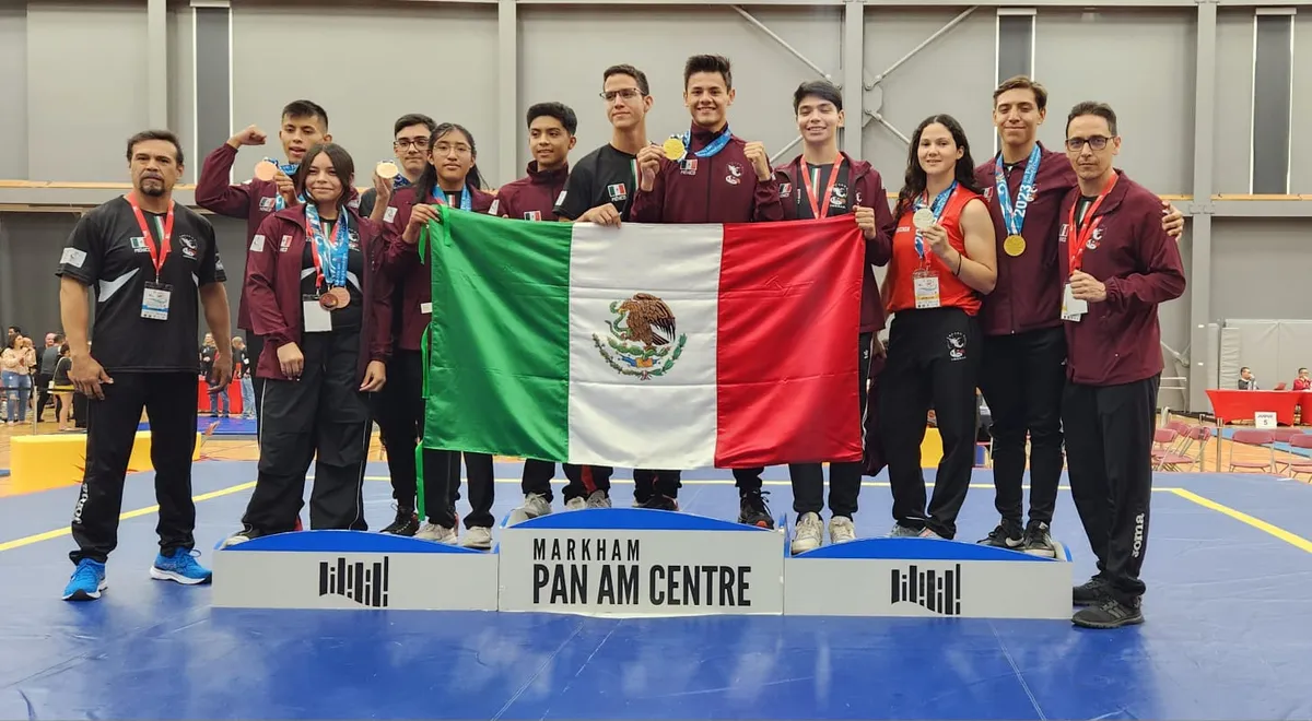 Atletas de Chimalhuacán ganan medallas en panamericano de Wushu
